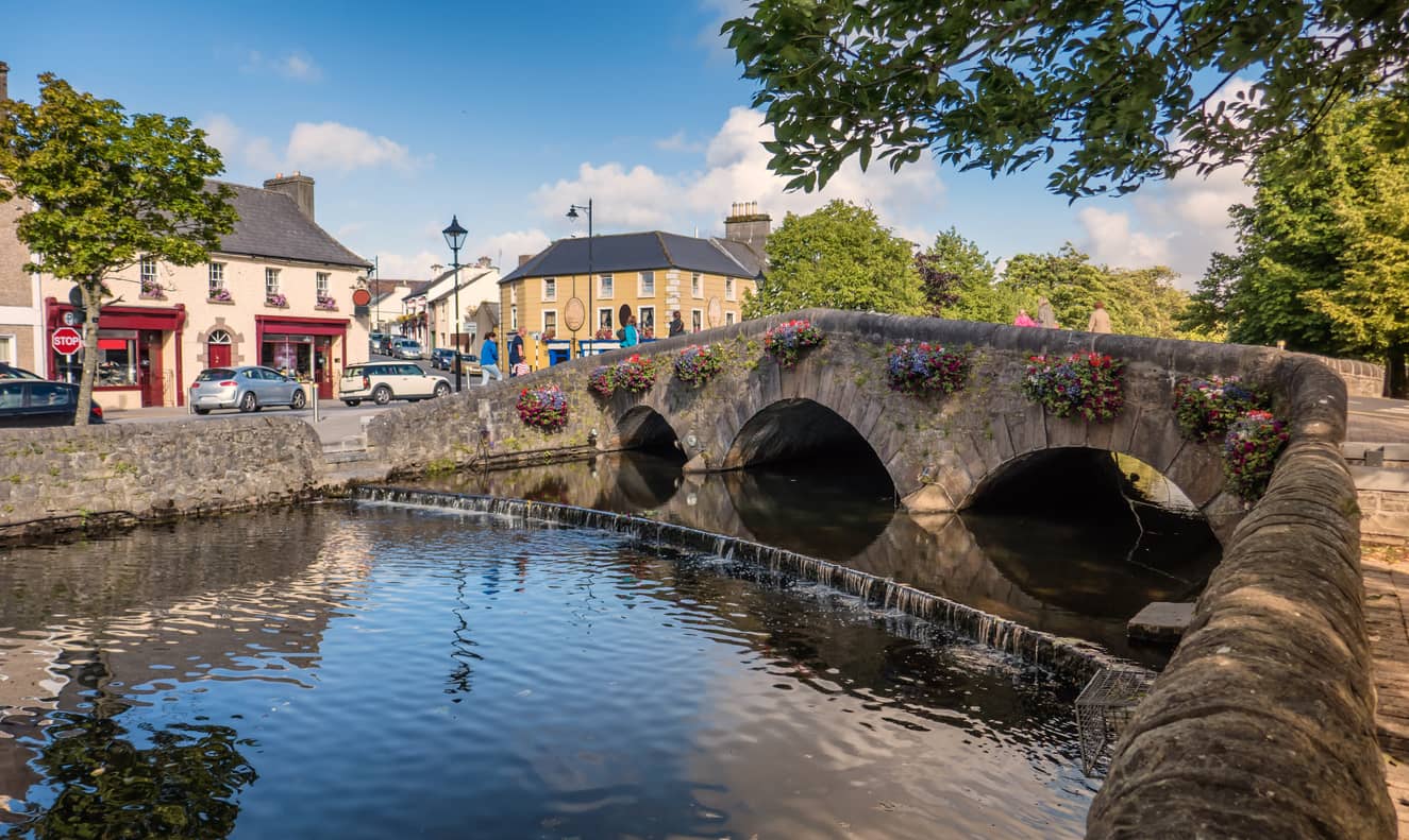 Westport in County Mayo, Ireland