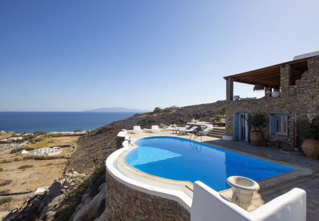 Villa in Mykonos - Villa Aerie - Sweeping sea views, eclectic style  Villa in Mykonos - Villa Aerie - Sweeping sea views, eclectic style