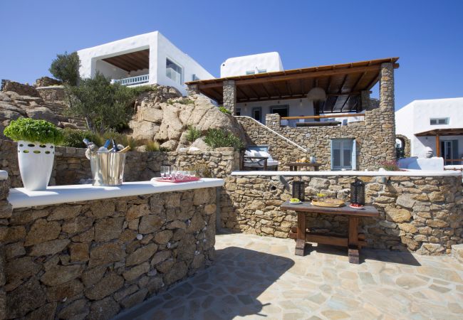 Villa in Mykonos - Villa Aerie - Sweeping sea views, eclectic style  Villa in Mykonos - Villa Aerie - Sweeping sea views, eclectic style