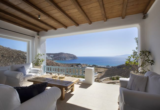 Villa in Mykonos - Villa Aerie - Sweeping sea views, eclectic style  Villa in Mykonos - Villa Aerie - Sweeping sea views, eclectic style