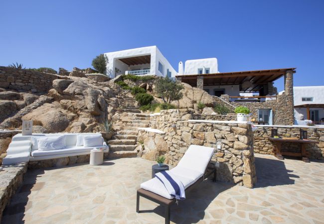 Villa in Mykonos - Villa Aerie - Sweeping sea views, eclectic style  Villa in Mykonos - Villa Aerie - Sweeping sea views, eclectic style