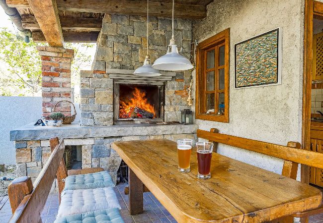 Apartment in Banjol - Magical Garden with Shared Jacuzzi - Blanka A1 Apartment in Banjol - Magical Garden with Shared Jacuzzi - Blanka A1