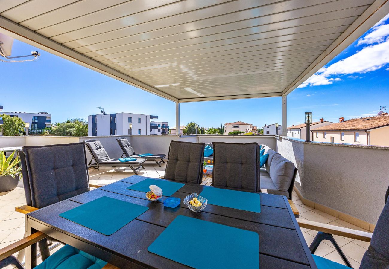 Apartment in Medulin - Rooftop Paradise with Sea View - Katja