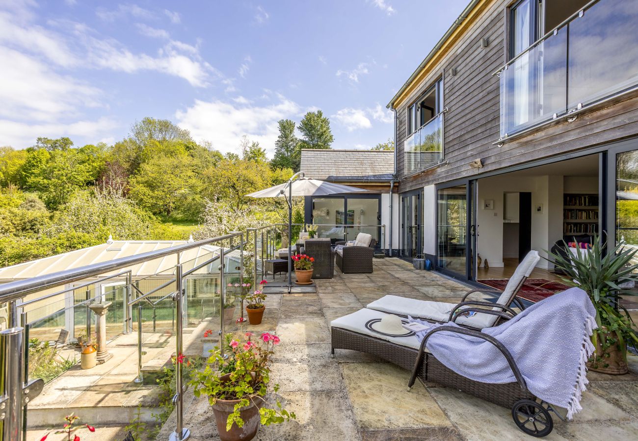 House in Dittisham - Water Edge House & Boathouse - Swimming Pool