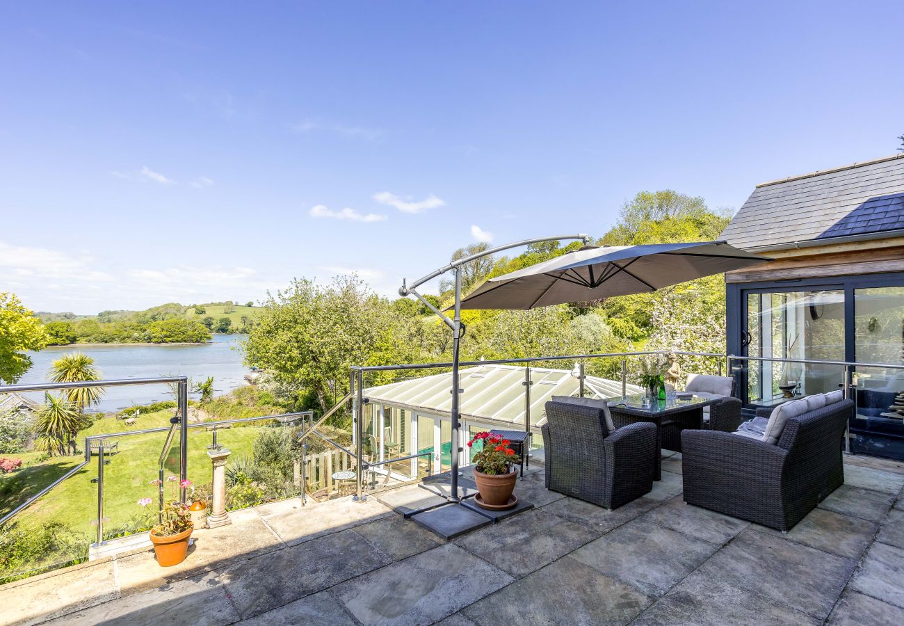 House in Dittisham - Water Edge House & Boathouse - Swimming Pool