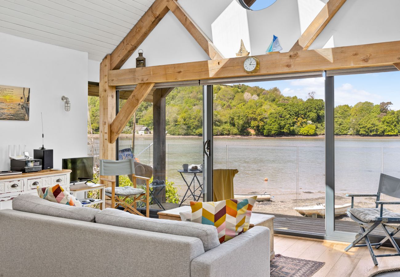 House in Dittisham - Water Edge House & Boathouse - Swimming Pool
