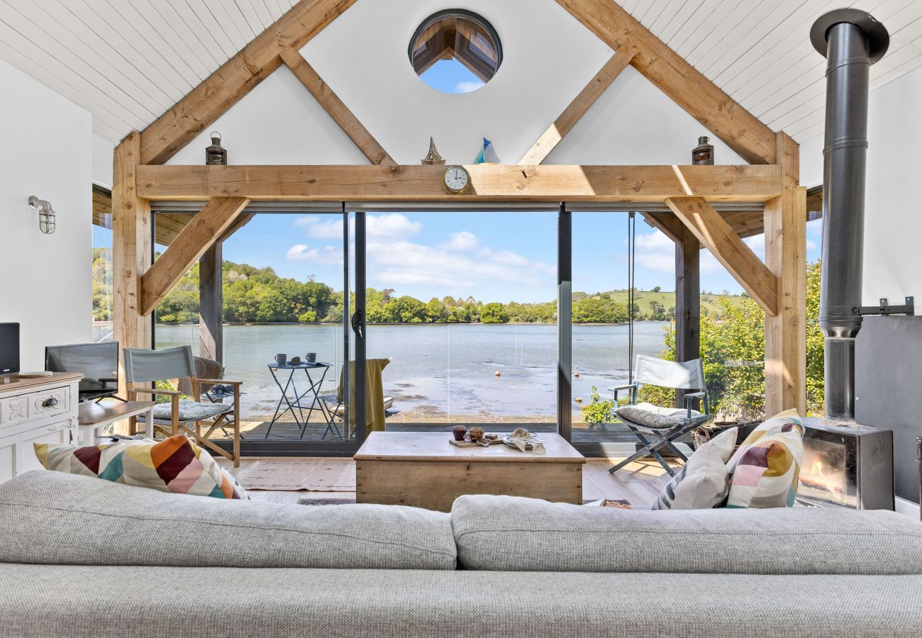 House in Dittisham - Water Edge House & Boathouse - Swimming Pool