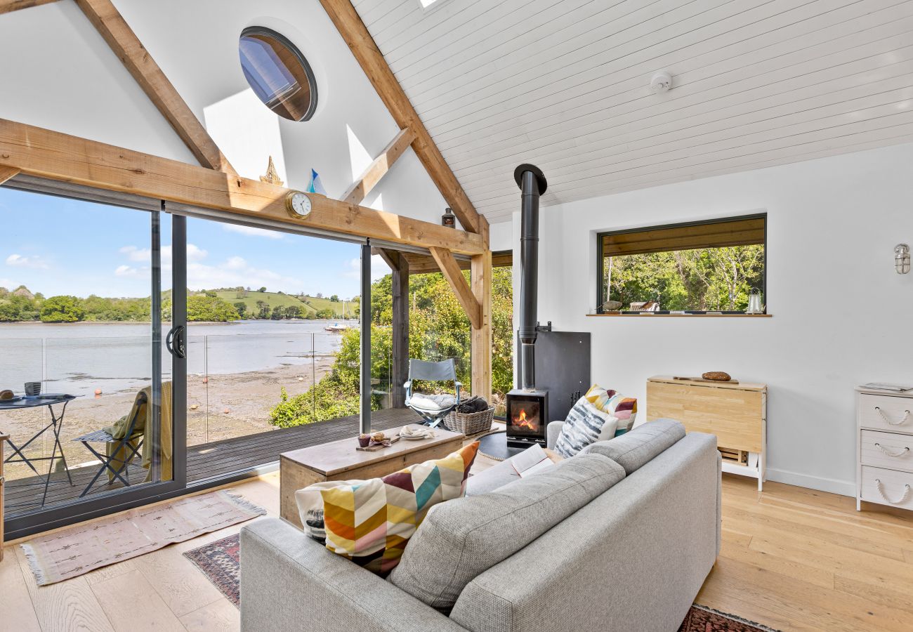 House in Dittisham - Water Edge House & Boathouse - Swimming Pool