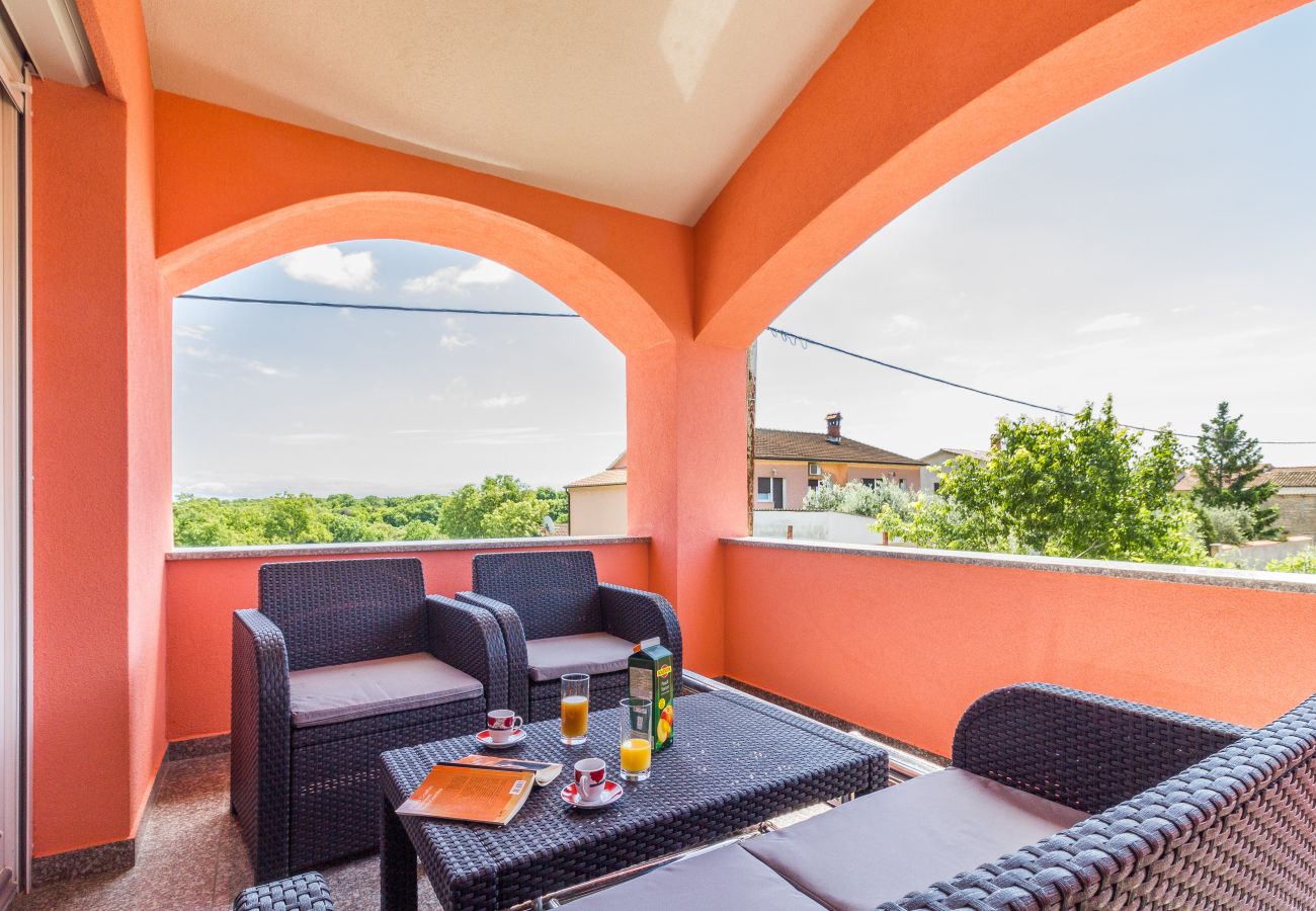 Villa in Šišan - Cozy Villa for 10 with Pool, BBQ, Billiards